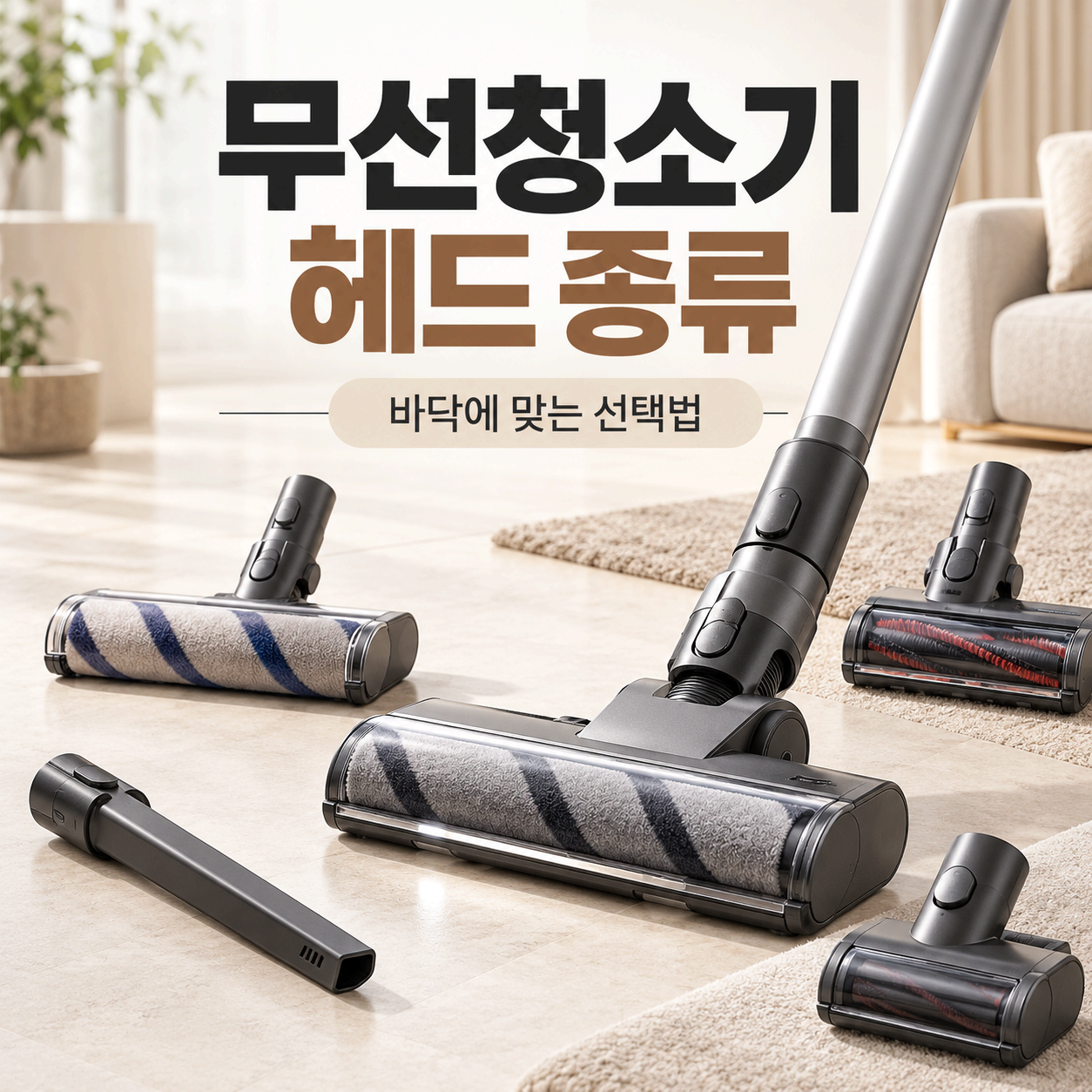 무선청소기 헤드 종류